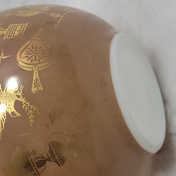 Vintage Pyrex Bowl Rooster & Eagle #444 - Picture 9 of 10